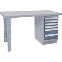 Pre-Designed Workbench, 72" W x 36" D x 34" H, 2500 lbs. Capacity Dufferin Supply