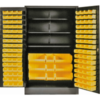 Jumbo Security Cabinet With Bins Dufferin Supply