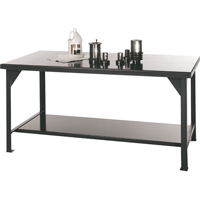 Shop Tables, Steel Surface, 48" W x 30" D x 34" H Dufferin Supply