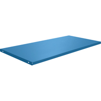 &eacute;tabli avec armoire - Tablettes, 58 3/4" x Capacit&eacute; de 300 lb, Acier, Bleu Dufferin Supply