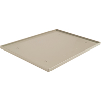 Locker Base Insert, Fits Locker Size 12" x 18", Beige, Plastic Dufferin Supply