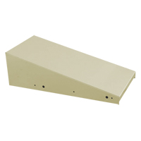 Clean Line Economy Lockers Slope Top, 1 Bank, 18" D x 12" W x 6" H, Beige, Steel Dufferin Supply