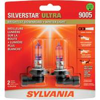 9005 SilverStar&reg; Ultra Headlight Bulb, Halogen, 65 W, White Dufferin Supply
