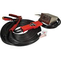 Heavy-Duty Tangle-Free Plug-In Booster Cable, 1 AWG, 800 A, 25' Cable Dufferin Supply