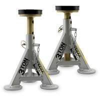 Performance Shorty Low Profile Jack Stands, 3 tons Capacity, 11" - 17" H Dufferin Supply