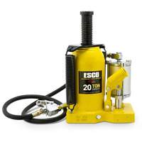 Pro Series Bottle Jack, 20 Ton(s), Air Hydraulic, 20" Raised Height Dufferin Supply