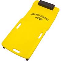 Sommier jaune &agrave; profil bas, en plastique robuste Dufferin Supply