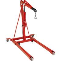 Folding Engine Crane, 2500 lbs. (1.25 tons) Capacity Dufferin Supply