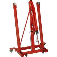 Folding Engine Crane, 2500 lbs. (1.25 tons) Capacity Dufferin Supply