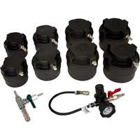 10-Piece HD Turbo Air System Test Kit with Smoke Adapter Dufferin Supply