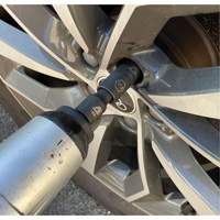 Jeu de demi-douilles r&eacute;versibles m&eacute;triques, 7 Mcx, Chocs, Prise de 1/2", Profond Dufferin Supply