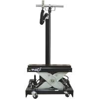 Floor Service Jack, 12 Ton(s) Capacity, 7-1/2" Lowered, 15-3/4" Raised, Air Hydraulic Dufferin Supply