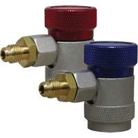 Coupleur de s&eacute;curit&eacute; manuel R134a haute pression 1/4” FL-M x 16 Dufferin Supply