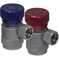 Coupleur rapide manuel R134a c&ocirc;t&eacute; basse pression avec verrouillage de s&eacute;curit&eacute; Dufferin Supply