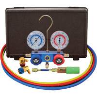 Ensemble de manom&egrave;tre &agrave; collecteur &agrave; deux voies pour l'automobile R134A avec mini injecteur de colorant Dufferin Supply
