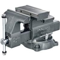 KT4800 Professional Reversible Mechanics Vise, 8" Jaw Width, 4-7/8" Throat Depth, Swivel Base Dufferin Supply