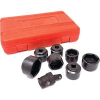 8 Pc. Extra-Low-Profile Oil Filter Socket Set Dufferin Supply