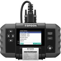 BT600 12V Battery & 12V/24V System Tester with Built-in Printer Dufferin Supply