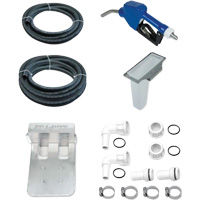 115V AC DEF Transfer Pump & IBC Tote Bracket with Nozzle Dufferin Supply