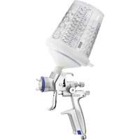 Pistolet de peinture de premi&egrave;re qualit&eacute; 4400?B RP?1,2 SR avec godet RPS 0,3?L, pour les retouches de finitions automobiles, Entr&eacute;e d'air 1/4" NPT, 7,06 pi³/min, Capacit&eacute; 0,3 L, 0,17 psi Dufferin Supply