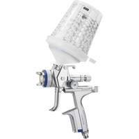 Pistolet de peinture 5000 B RP avec buse 1,2 et trois godets polyvalents RPS 0,3 l/0,6 l/0,9 L, Entr&eacute;e d'air 1/4" NPT, 10,24 pi³/min, Capacit&eacute; 0,3 L/0,6 L/0,9 L, 0,17 psi Dufferin Supply