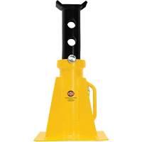 Pin Style Jack Stand, Locking Pin, 25 tons Capacity, 15-3/4" - 26-3/4" H Dufferin Supply