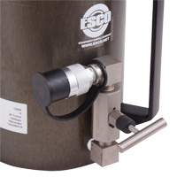 Safety Jack, Locking Collar, 100 tons Capacity, 13-37/100" - 19-3/5" H Dufferin Supply
