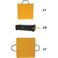 10-Piece CribLok Composite Cribbing System Kit Dufferin Supply
