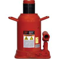 Cric-bouteille professionnel, 60 tonne(s), 18-11/16" Hauteur &eacute;lev&eacute;e Dufferin Supply