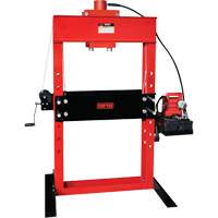 Electro/Hydraulic Pump Operated Shop Press, 50 tons Capacity Dufferin Supply