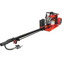 Cric au sol &agrave; faible hauteur, 20 tonne(s) Capacit&eacute;, 8-5/8 Abaiss&eacute;e, 22-3/4" &eacute;lev&eacute;e, Air comprim&eacute;/hydraulique Dufferin Supply