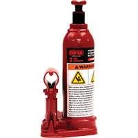Cric &agrave; bouteille hydraulique professionnel, 2 tonne(s), 14-1/2" Hauteur &eacute;lev&eacute;e Dufferin Supply