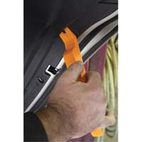5-Piece Nylon & Neon Orange Wedge Assortment Set Dufferin Supply