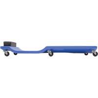 Blue Low Profile Plastic Creeper Dufferin Supply