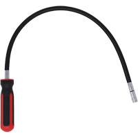 Extra Long Flex Driver with 1/4" Sq. x 1/4" Hex Adapter Dufferin Supply
