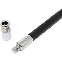 Extra Long Flex Driver with 1/4" Sq. x 1/4" Hex Adapter Dufferin Supply