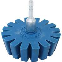 Roue &agrave; gomme &agrave; engrenage conique avec adaptateur d'arbre &agrave; connexion rapide Dufferin Supply