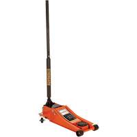 Low Profile Service Jack, 3 Ton(s) Capacity, 2-19/20" Lowered, 19-9/10" Raised, Manual Hydraulic Dufferin Supply