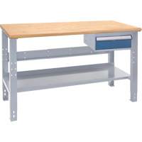 Industrial Duty Workbench, 36" W x 72" D x 34" H, 1000 lbs. Capacity Dufferin Supply