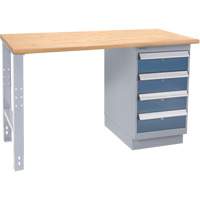 Industrial Duty Workbench, 1000 lbs. Cap., 36" W x 60" D, 34" H Dufferin Supply