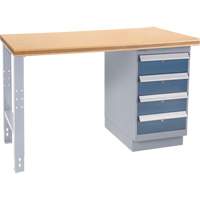 Industrial Duty Workbench, 36" W x 72" D x 34" H, 1000 lbs. Capacity Dufferin Supply