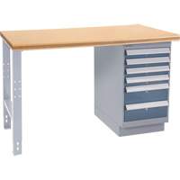 Industrial Duty Workbench, 36" W x 72" D x 34" H, 1000 lbs. Capacity Dufferin Supply