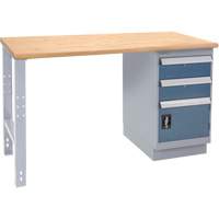 Industrial-Duty Workbench, Door w/ Drawer Combination, 1000 lbs Cap., 72" W x 36" D, 34" H Dufferin Supply