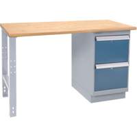 Industrial-Duty Workbench, Door w/ Drawer Combination, 1000 lbs Cap., 72" W x 36" D, 34" H Dufferin Supply