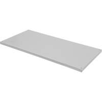 Tablette de rechange pour armoire d&eacute;montable, 30" x 15", Capacit&eacute; de 100 lb, Acier, Gris Dufferin Supply