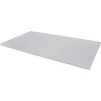 Tablette de rechange pour armoire d&eacute;montable, 48" x 24", Capacit&eacute; de 300 lb, Acier, Gris Dufferin Supply