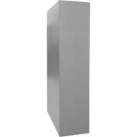 Armoire de rangement combin&eacute;e, 36" la x 18" p x 72" h, Gris Dufferin Supply