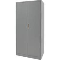 Armoires de rangement Hi-Boy, Acier, 4 Tablettes, 72" h x 36" la x 18" P, Gris Dufferin Supply