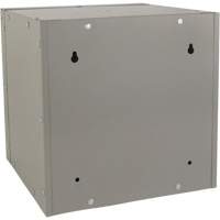Casier cubique empilable, 12" x 12" x 12", Acier, Gris, D&eacute;mont&eacute; Dufferin Supply
