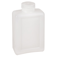 Easy-Grip Space-Saver Bottles, Rectangular, 64 oz., Plastic Dufferin Supply